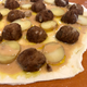 A pizza in progress